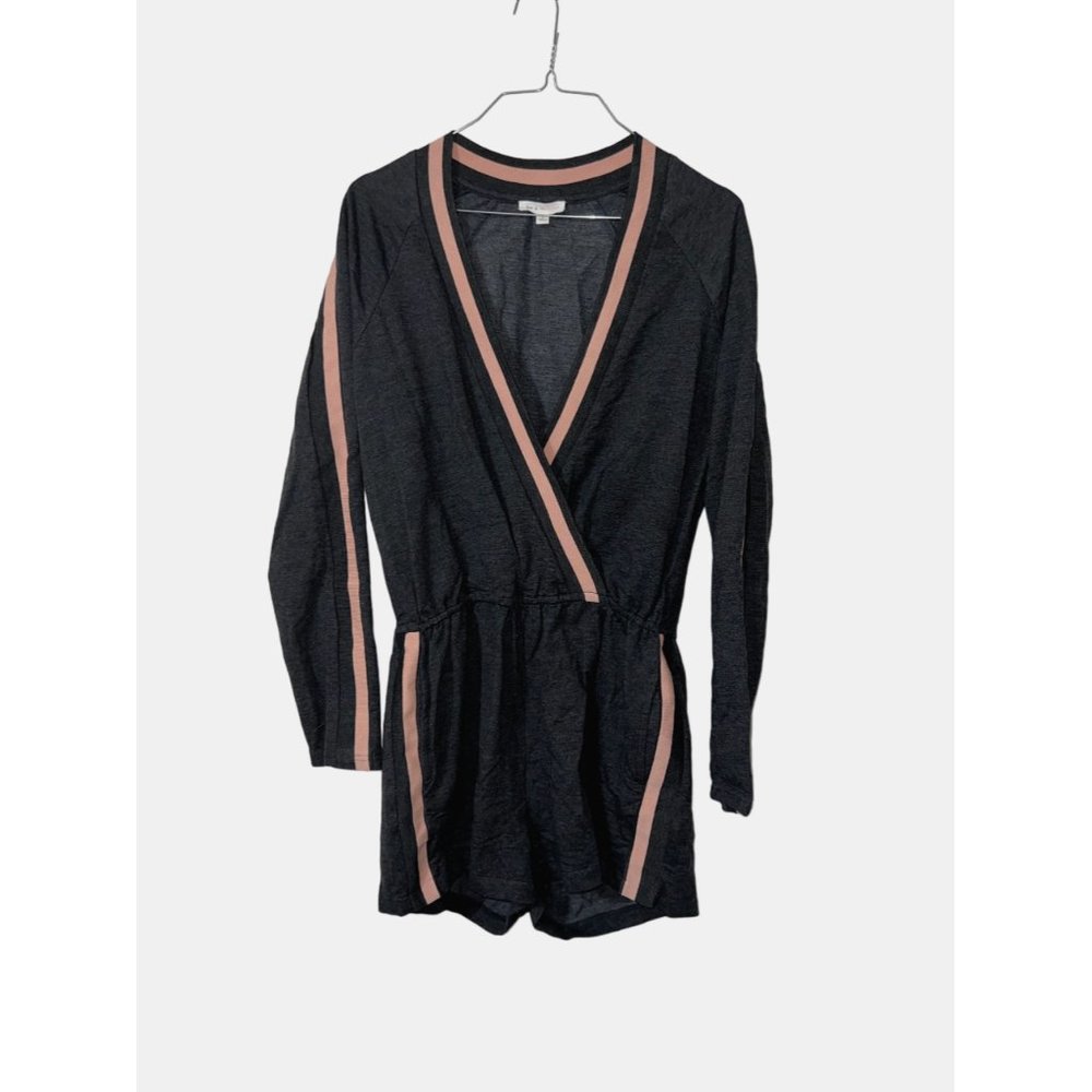 Hot & Delicious: Women's Black & Pink Jumpsuit With Pockets